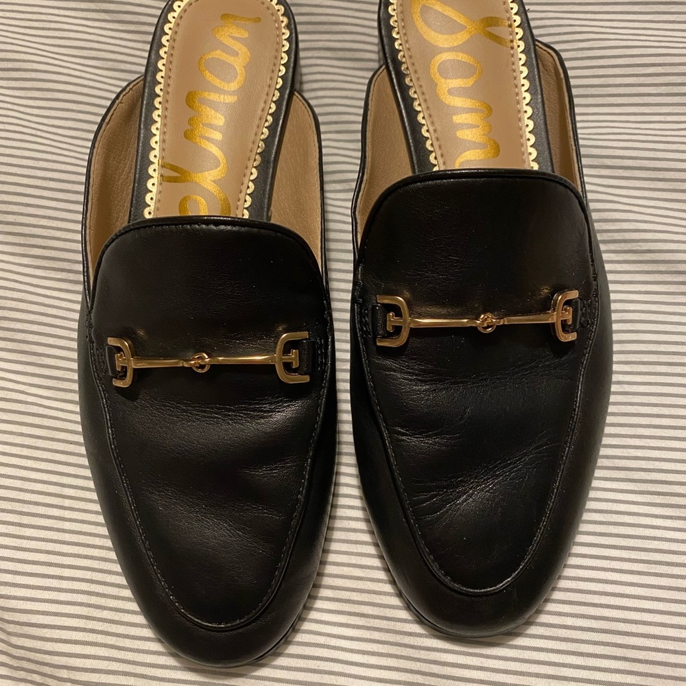 Sam Edelman Black Mule.